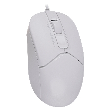 Мышь проводная A4Tech Fstyler FM12 белый, 1200 dpi, USB, кнопки - 3