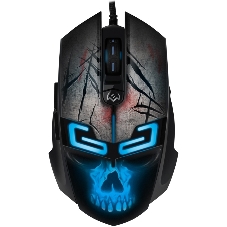 Мышь проводная SVEN RX-G805 черный, 8000 dpi, USB, кнопки - 6