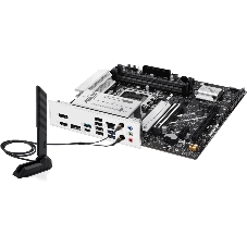 Материнская плата ASUS PRIME B860M-A WIFI, LGA 1851, Intel B860, 4xDDR5, 4xSATA, 2xM.2, 1xPCIe 5.0 x16, 1xPCIe 4.0 x16, 1xPCIe 4.0 x1, 2xDP, 1xHDMI, 1x 2.5Gb LAN, 1xUSB-C 20Gbps, 1xUSB-A 10Gbps, 2xUSB-A 5Gbps, 4xUSB-A 2.0, 3x3.5 мм, 7.1, micro-ATX.