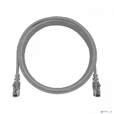 Патч-корд NTSS PREMIUM 2xRJ45/8P8C, T568B FTP CAT5e LSZH 2 метра, серый NTSS-PC-PM-FTP-RJ45-5e-2.0-LSZH-GY