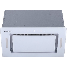 Вытяжка встраиваемая Weissgauff Aura 1200 Remote WH белый, 52 см, 1200 куб. м/ч, 60 дБ