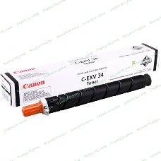 Картридж лазерный Canon C-EXV34BK черный (туба 23000 стр) для Canon iR C9060/C9065/C9070, IR Advance C2000ser/C2020/C2025/C2030