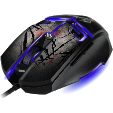Мышь проводная SVEN RX-G805 черный, 8000 dpi, USB, кнопки - 6