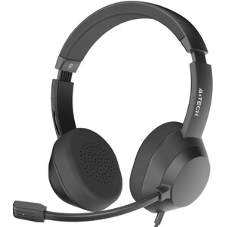 Гарнитура A4Tech Fstyler FH150U чёрный, проводная