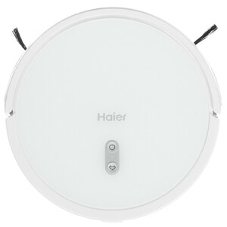 Робот-пылесос Haier HSR Home белый, 2600 мА*ч Li-Ion, уборка сухая/влажная, пылесборник контейнер 0.6 л