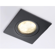 Светильник встраиваемый Ambrella light TN102456 BK черный GU5.3 85*85*28