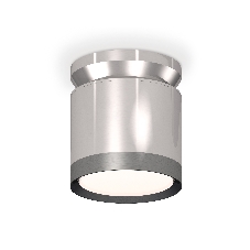 Светильник Ambrella Light XS8120010 PSL/PPH серебро полированное/графит полированный GX53 (N8904, C8120, N8133)