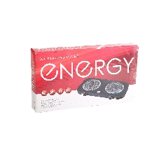 Плита настольная электрическая Energy EN-904В чёрный, 2 кВт, ТЭН, конфорки - 2, нержавеющая сталь, поворотные переключатели
