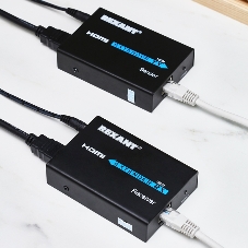 Удлинитель HDMI по витой паре RJ-45(8P-8C) кат. 5е/6 120 м Rexant