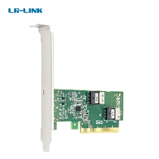 Адаптер для SSD PCIe x8 to Two SlimSAS SFF-8654 4i Adapter