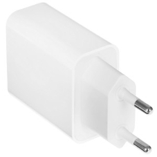 Сетевое зарядное устройство BQ Charger 20W2A01 (2 ports Type-C + USB, PD+QC3.0, 20W) белый