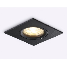 Светильник встраиваемый Ambrella light TN102456 BK черный GU5.3 85*85*28