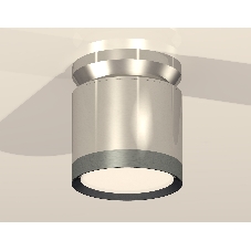 Светильник Ambrella Light XS8120010 PSL/PPH серебро полированное/графит полированный GX53 (N8904, C8120, N8133)