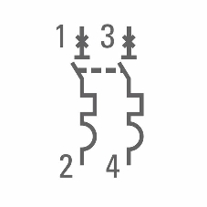 Выключатель автоматический модульный 2п C 32А 4.5кА ВА 47-63 PROxima EKF mcb4763-2-32C-pro