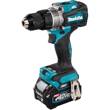 Дрель-шуруповерт Makita DF001GD201, 40 В, 2,5 Ач, 140 Нм, бесщеточный
