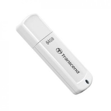Флешка USB Transcend JetFlash 370 (TS64GJF370), 64Gb, USB 2.0, R/W 25/10, белый