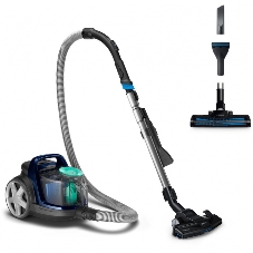 Пылесос Philips FC9573/01 синий/темно-серый, 410/1900 Вт, уборка сухая, пылесборник контейнер 1,5 л