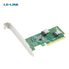 Адаптер для SSD PCIe x8 to Two SlimSAS SFF-8654 4i Adapter