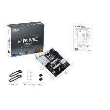 Материнская плата ASUS PRIME X870-P, AM5, AMD X870, 4xDDR5, 2xSATA, 4xM.2, 1xPCIe 5.0 x16, 2xPCIe 4.0 x1, 1xHDMI, 2xUSB-C, 1x 2.5Gb LAN, 4xUSB-A 3.2 Gen 1, 1xUSB-A 3.2 Gen 2, 4xUSB-A 2.0, 3x3.5 мм, 7.1, ATX