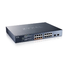 Коммутатор Zyxel NebulaFlex XMG1915-18EP-EU0101F 16x2.5Gbит/с 2SFP+ 8PoE++ 180W управляемый