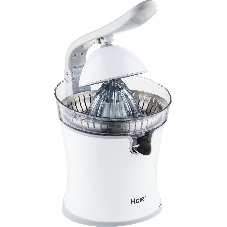 Соковыжималка Haier HJ-700 белый, цитрусовая, 100 Вт, 700 мл, механическое