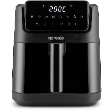 Аэрогриль Gorenje AF1800DHB черный, 1800 Вт, 6.3 л, сенсор, 8 программ