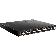 Коммутатор D-Link DXS-5000-54S/A1ASI, 48×10 Гбит/с SFP+ + 6×40 Гбит/с QSFP+, управляемый