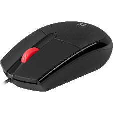 Мышь проводная Defender Delta MM-523 черный, 1000 dpi, USB, кнопки - 3