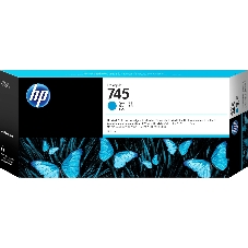 Картридж струйный HP 745 300мл голубой Ink Cartridge