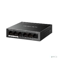 Коммутатор настольный Mercusys MS106P с 6 портами 10/100 Мбит/с (4 порта PoE+)