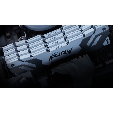 Оперативная память Kingston Fury Renegade, DDR5, 64Gb (2x32Gb), 6400MHz, CL32, радиатор, белый