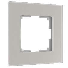 Рамка WERKEL на 1 пост Senso (дымчатый, стекло soft-touch) W0013117