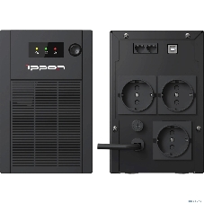 Источник бесперебойного питания Ippon Back Basic 1050S New Euro 600Вт 1050ВА черный
