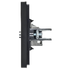 Розетка телевизионная оконечная FORTE&PIANO FP128 черный IEK FP-A10-O-K02