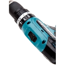 Дрель-шуруповерт Makita DHP453RFE, 18 В, 3 Ач, 42 Нм, щеточный