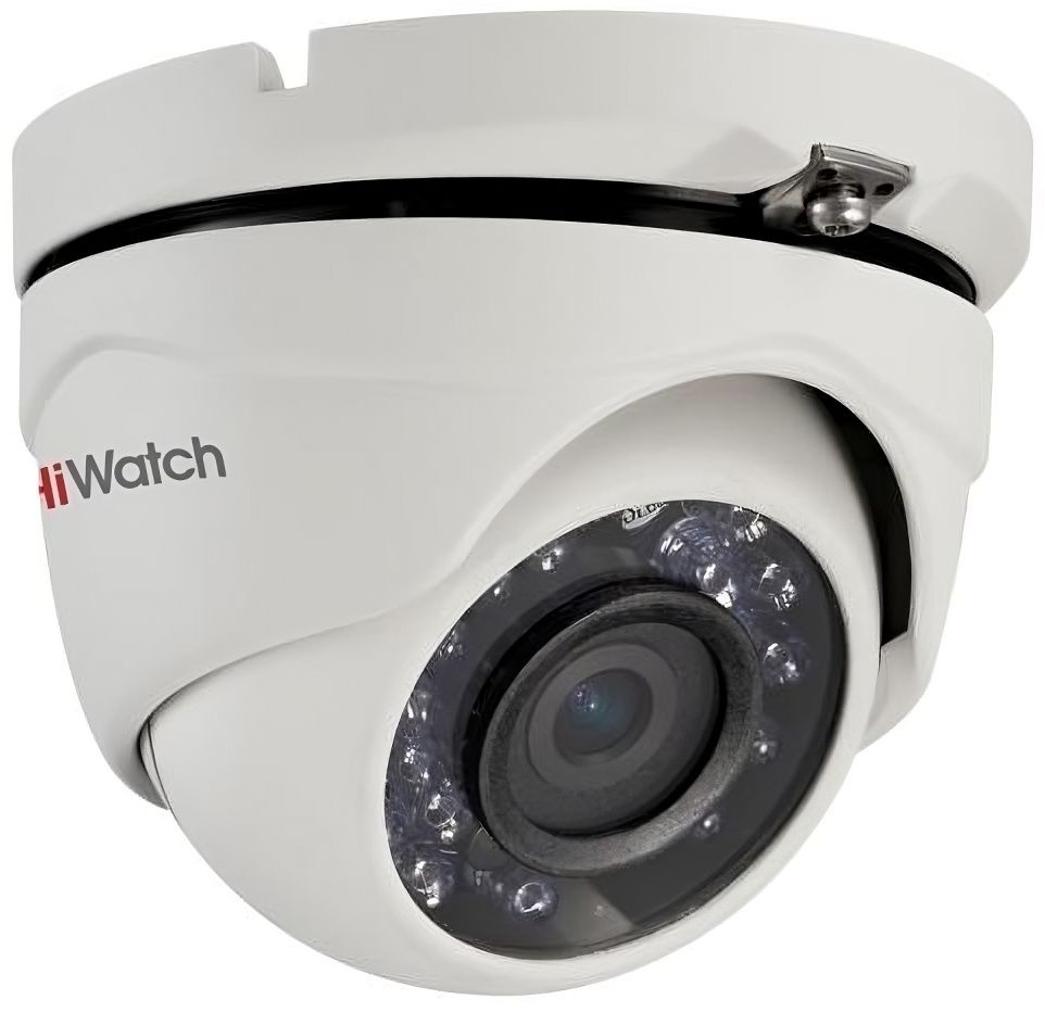 Камера видеонаблюдения аналоговая HiWatch DS-T203A(B) (2.8мм) 2.8-2.8мм цв.