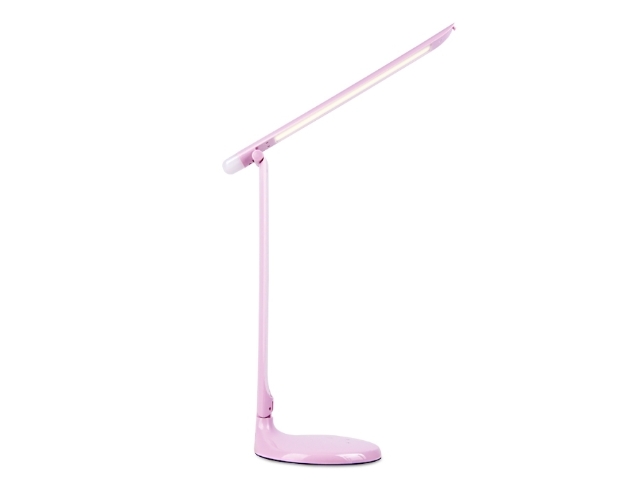 Настольная светодиодная лампа с ночником Ambrella light DE551 PI розовый LED 3000-6400K 8W