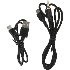 Гарнитура Acer OHR401 чёрный, беспроводная + проводная, USB/Bluetooth/mini jack 3.5 мм, до 55 ч, подсветка