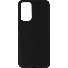 Чехол (клип-кейс) BORASCO Silicone Case, для Xiaomi Poco M4 Pro, черный (матовый) 70106