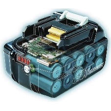 Батарея аккумуляторная Makita BL1850B LXT 18В 5Ач Li-Ion (632G59-7)