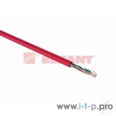 Кабель Rexant Кабель UTP cat.5e 4 пары (305м) 0.51 мм нг (А)HF (аналог LSZH)