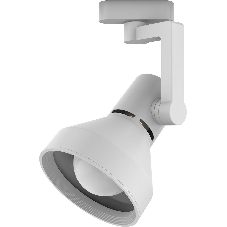 Светильник трековый конус Gauss E27 220V IP20 112x230мм белый однофазный