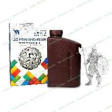 Фотополимерная смола NVPRINT Standard Resin White для 3D печати; 1 кг/бут