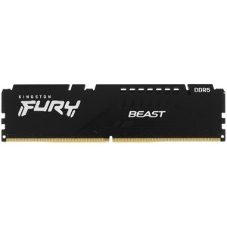 Оперативная память Kingston Fury Beast Expo, DDR5, 8Gb (1x8Gb), 6000MHz, CL30, DIMM, с радиатором, черный