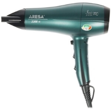 Фен ARESA AR-3218 зеленый, 2200 Вт, ионизация