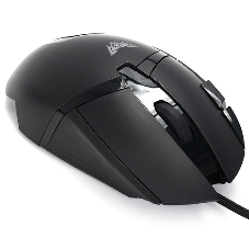 Мышь проводная Crown CMGM-901 черный, 4800 dpi, USB, кнопки - 8