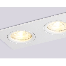 Светильник встраиваемый TN102460/2 WH белый GU5.3 160*81*28
