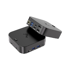 USB-концентратор Maibenben USB-C Dock DS301 100W (YPE-C TO TYPE C PD + 4USB3.0 + 3.5 + RJ45 + HDMI + 2DP)