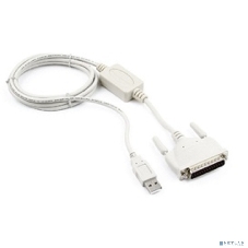Переходник Gembird Переходник с USB DB25M/AM 1.8m блистер