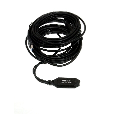 Кабель-адаптер USB3.0-repeater, удлинительный активный Am-->Af 10м VCOM